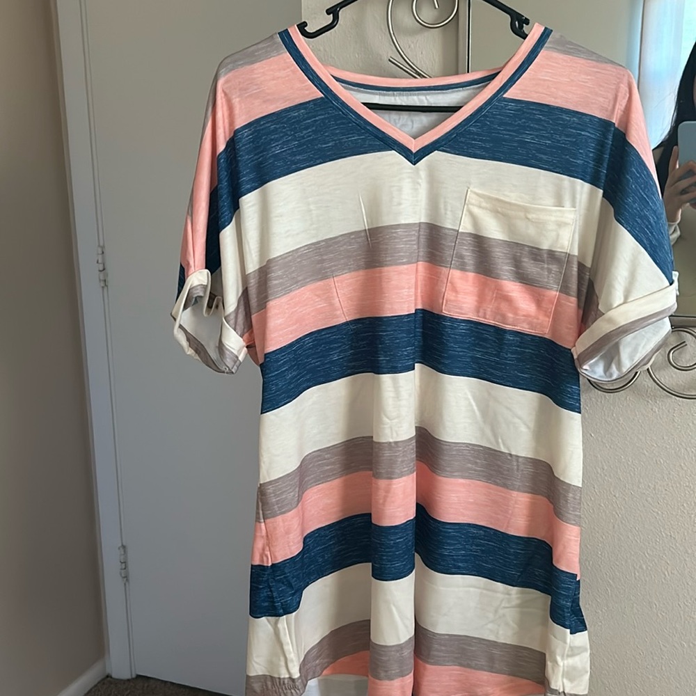 Colorful women shirts oversized